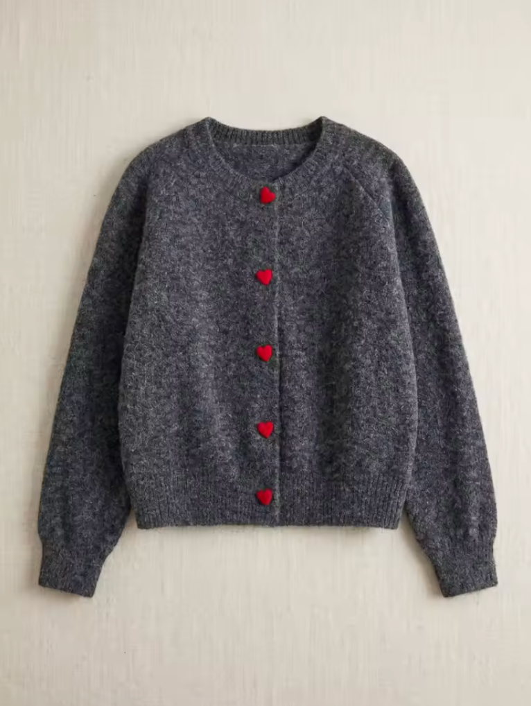 Ava Wool Knit Cardigan