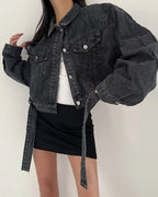 Cropped Denim Jacket