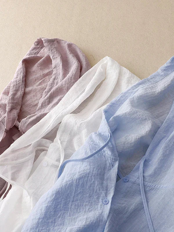 Nicole Linen Hoodie