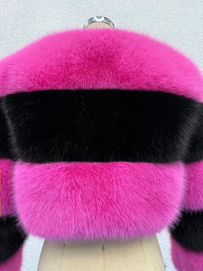 Vellora Fluffy Fur Jacket