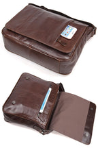 Leon Leather Messenger Bag