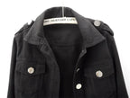Women’s Army Green Denim Jacket