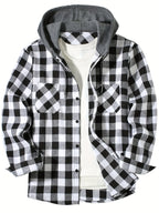 Cameron Plaid Hooded Shacket