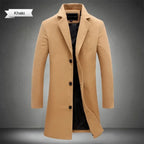 Adrian Long Wool Blend Coat