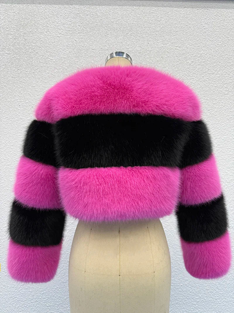 Vellora Fluffy Fur Jacket