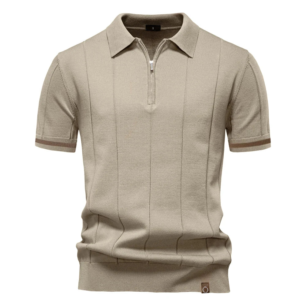 Hudson Zip Polo