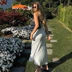 Women’s Lace V-Neck Maxi Dress