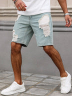 Ryder Distressed Denim Shorts