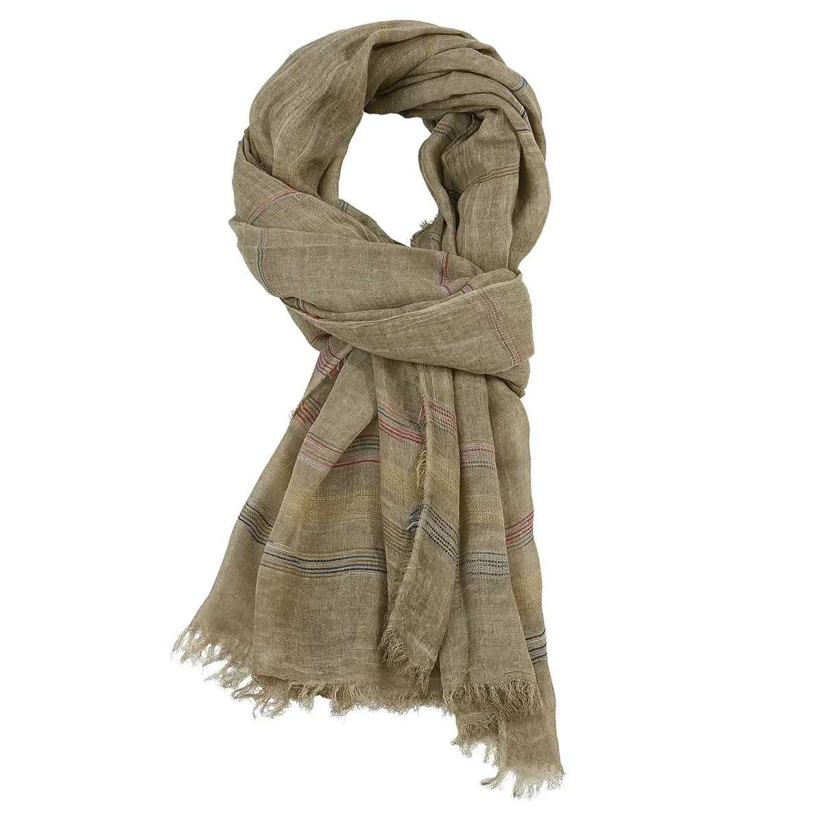 William Heritage Striped Scarf