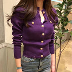 Alessandra Slim Knit Cardigan