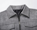 Noah Suede Overshirt Jacket