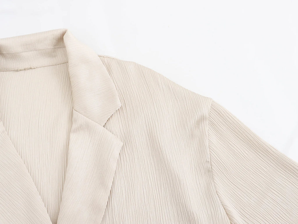 Women’s Double-Breasted Blazer Set