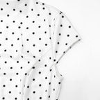 Vintage Polka Dot Maxi Dress