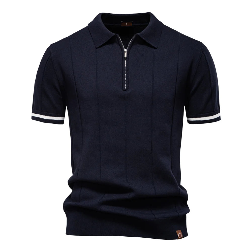 Hudson Zip Polo