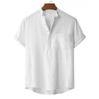 Kai Linen Henley T-Shirt