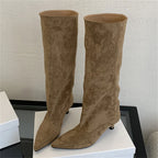Vivienne Pointed Knee High Boots