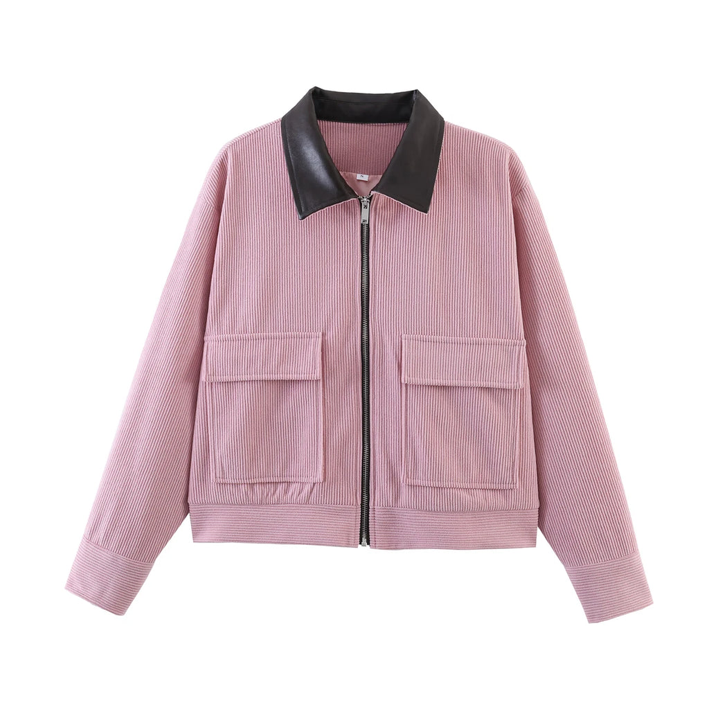 Soft Zip-Up Street Jacket
