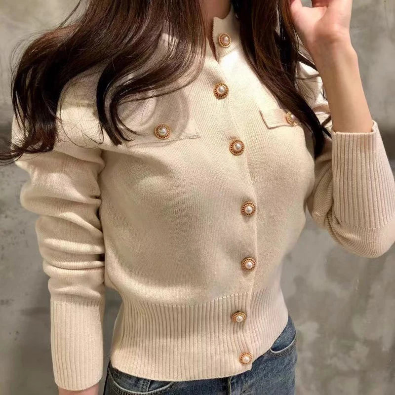 Alessandra Slim Knit Cardigan