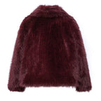 Ivory Luxe Fur Coat