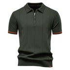 Hudson Zip Polo