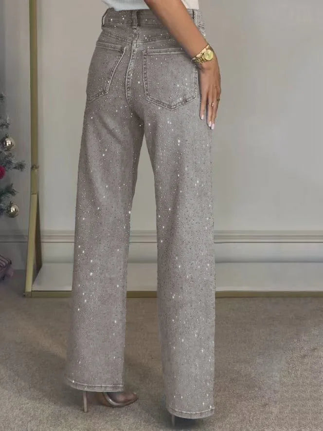 Women’s Rhinestone Denim Jeans