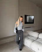 Women’s Backless Knit Turtleneck Vest