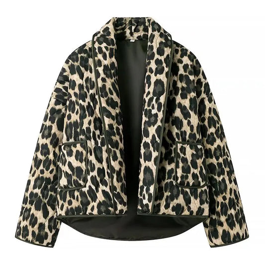 Leopard Print Jacket