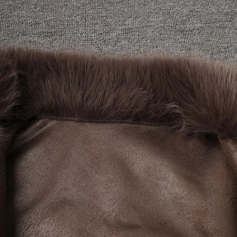 Bianca Plush Faux Fur Jacket