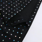 Glitter Bodycon Maxi Dress
