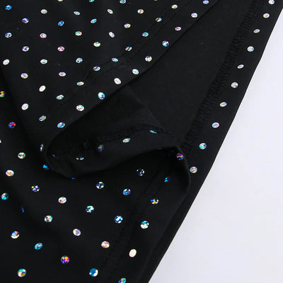 Glitter Bodycon Maxi Dress