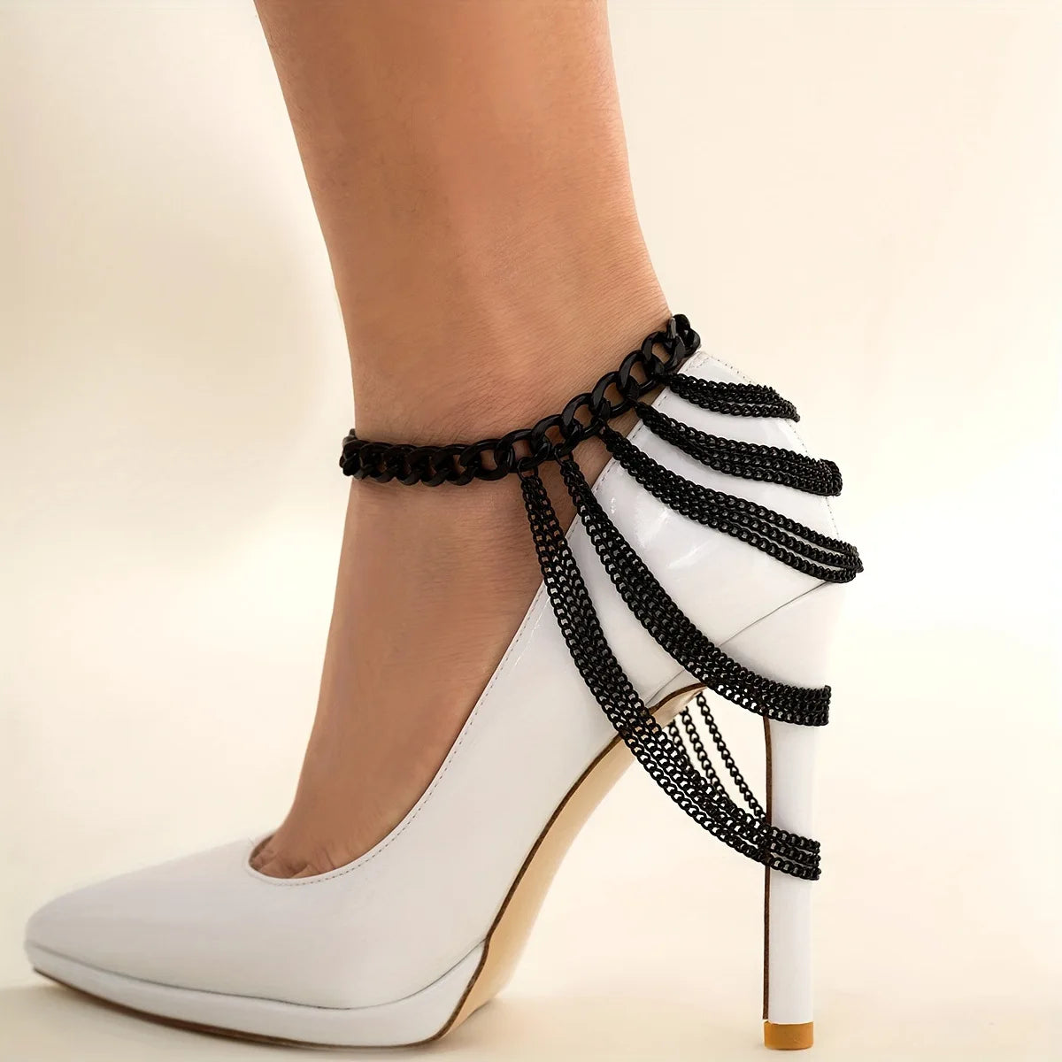 Tassel Alloy Ankle Chain