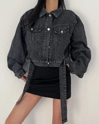 Cropped Denim Jacket
