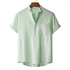 Kai Linen Henley T-Shirt