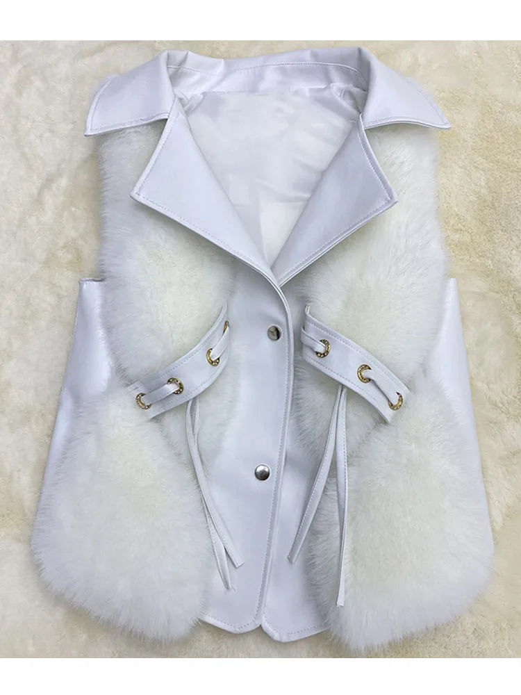 Amorette Faux Fur Vest