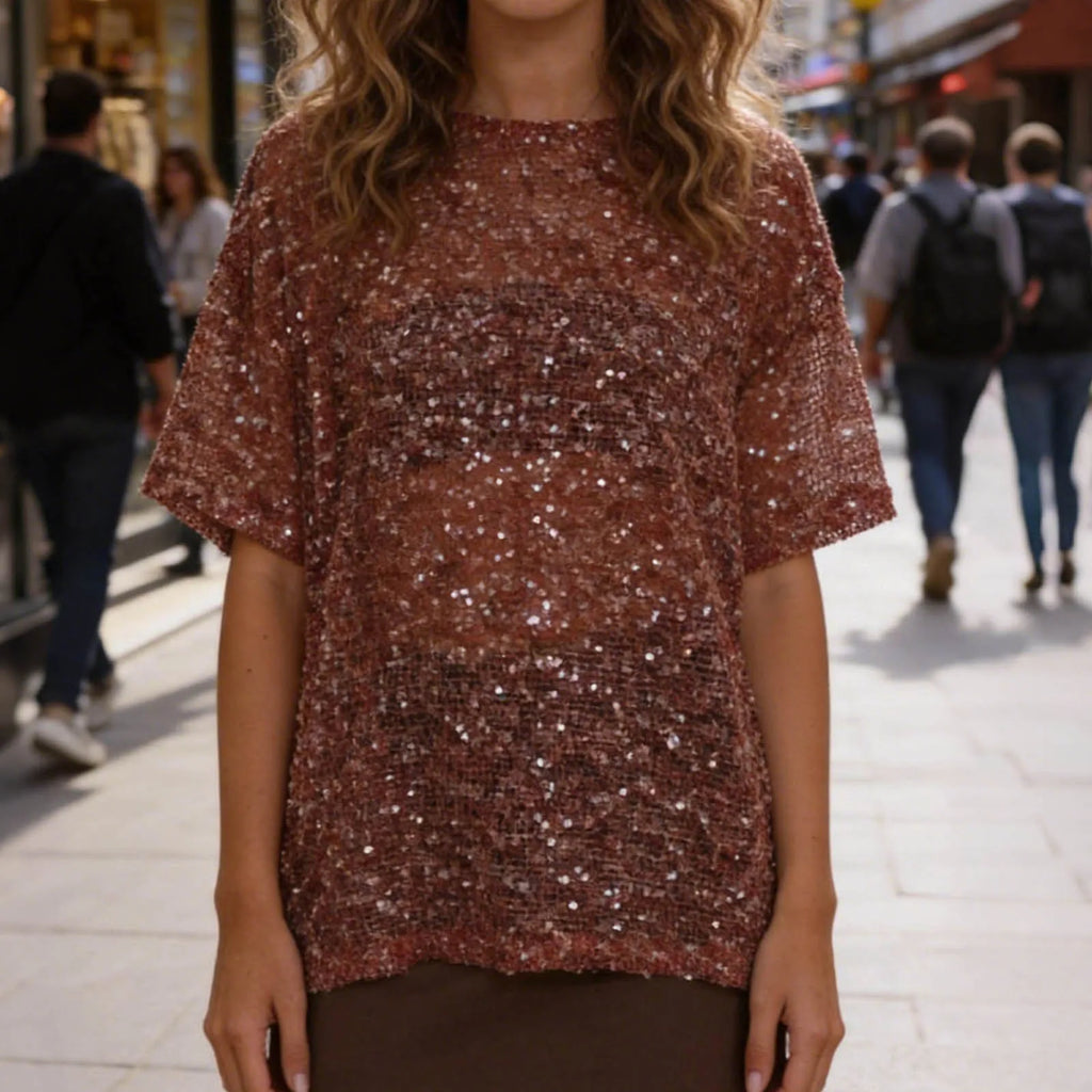 Women's Glitter Top