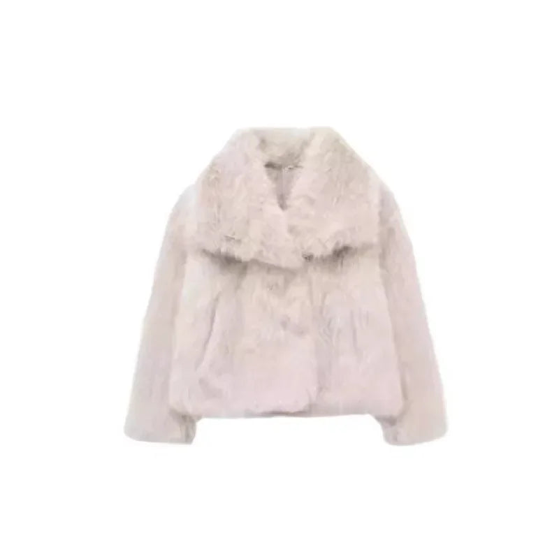 Women’s Luxury Faux Fur Coat