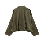 Women's Faux Suede Jacket
