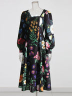 Esmeralda Print Dress