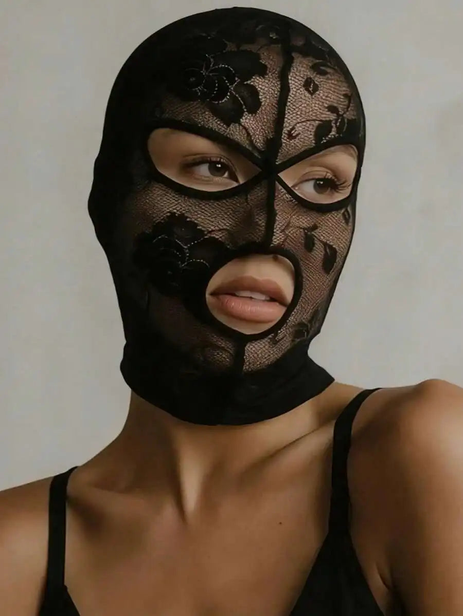 Full-Face Venetian Gothic Mask