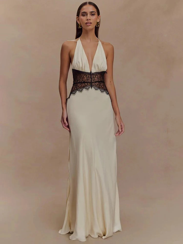 Giorgia Backless Maxi Dress