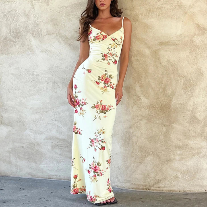Chiara Floral Maxi Dress
