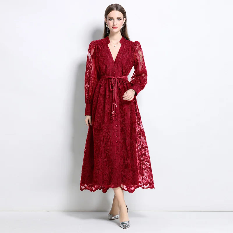Anna Long Dress