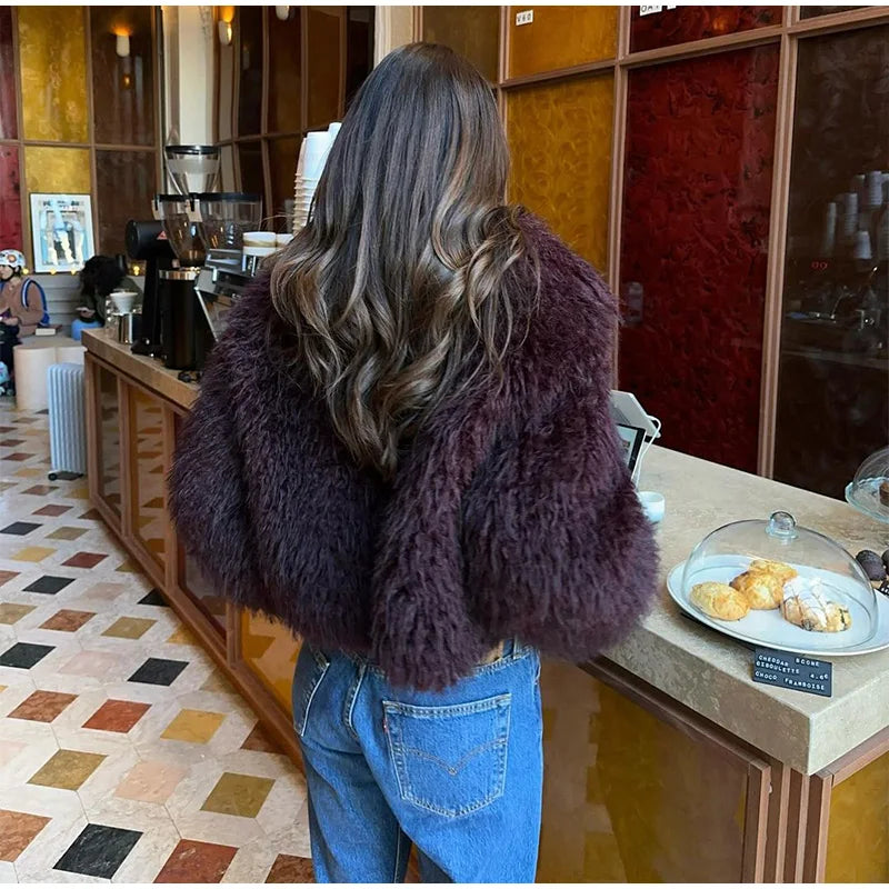 Fatima Faux Fur Jacket