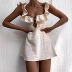 Sienna Ruffle Mini Dress