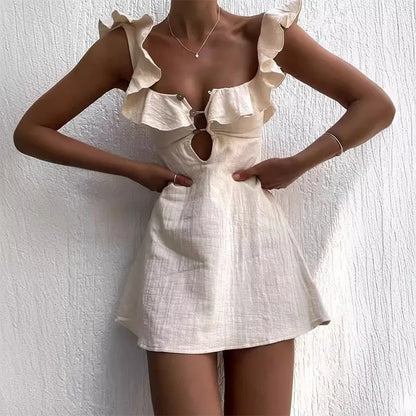 Sienna Ruffle Mini Dress