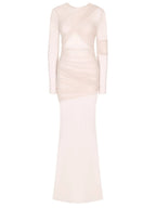 Elegant Sheer Mesh Party Dress