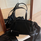 Maribel Suede Bucket Tote
