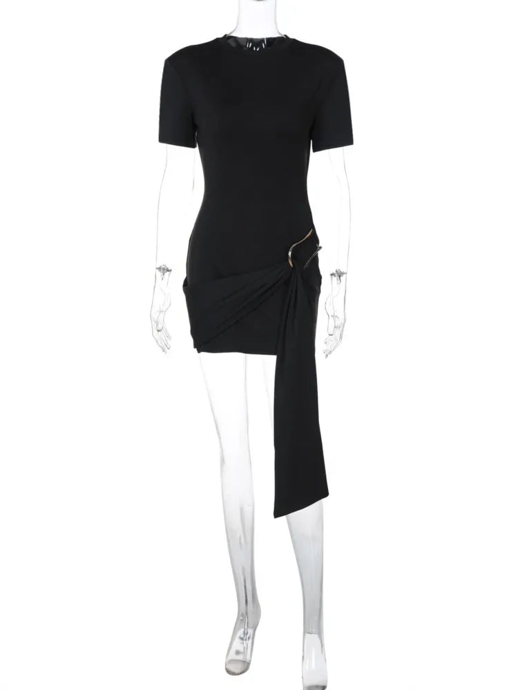 Short Sleeve Mini Dress