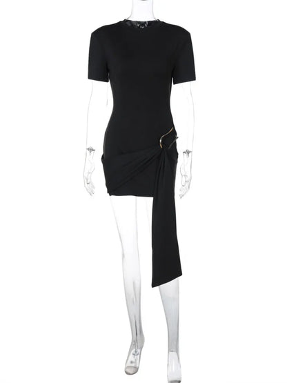 Short Sleeve Mini Dress