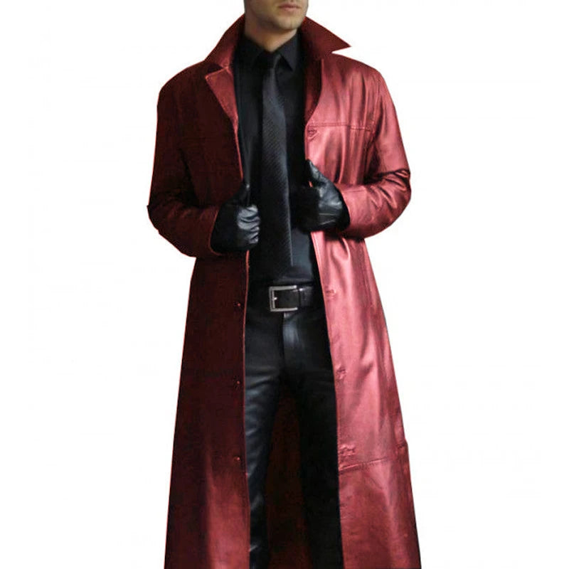 Dawson Leather Trench